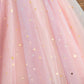 Baby Girl Summer Dress – Colorful Sequin Mesh Flower Girl Outfit