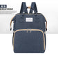 Dual-Use Folding Mummy Bag – Large Capacity Maternal & Infant Backpack