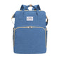 Dual-Use Folding Mummy Bag – Large Capacity Maternal & Infant Backpack