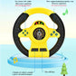 Kids' Steering Wheel Toy – Montessori Electric Musical Light-Up Copilot Toy