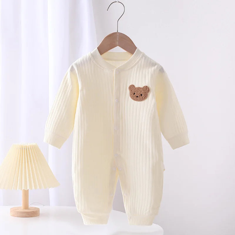 Bear Newborn Romper – Cotton One-Piece Jumpsuit for Babies & Toddlers