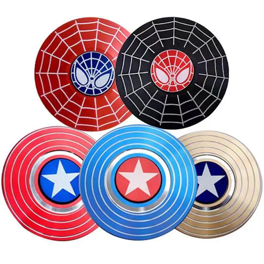 Metal Superhero Fidget Spinner – Fast Bearing Aluminum Alloy Stress Relief Toy