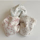 Korean Baby Outfit – 0-1Y Floral Knit Cotton 2-Piece Set