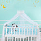 Baby Canopy Mosquito Net – Hanging Dome for Crib & Toddler Bed