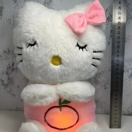 Glowing Hello Kitty Plush – Soothing Kawaii Doll for Room Décor & Gifts