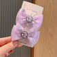 2-Piece Toddler Girl Princess Bow Hair Clips – Elegant Hair Accessories for Parties & Gifts