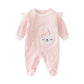 Newborn Baby Girl Romper – Princess Style Spring Sleepsuit