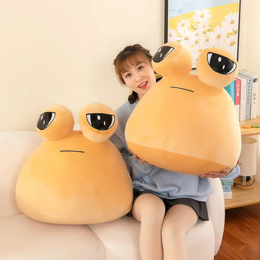 Big-Eyed Alien Plush – Cute Troublemaker Ball Pillow Toy for Kids