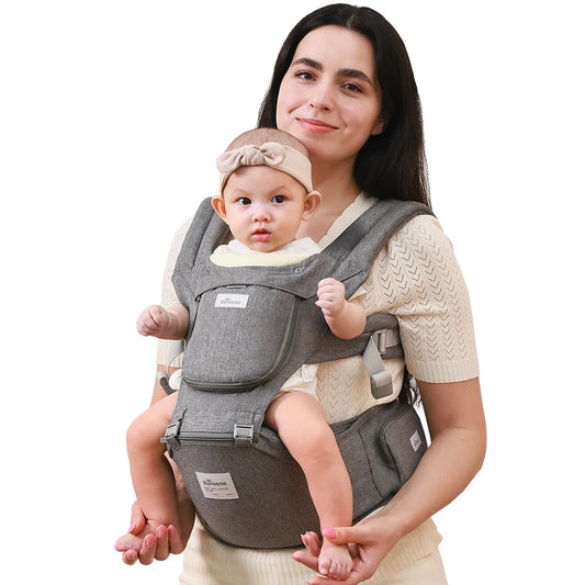 Sunveno Baby Carrier – Infant Hip Seat Sling Backpack for Newborns