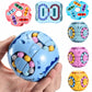 Rotating Bean Fidget Cube – Educational Finger Gyro Toy for Kids
