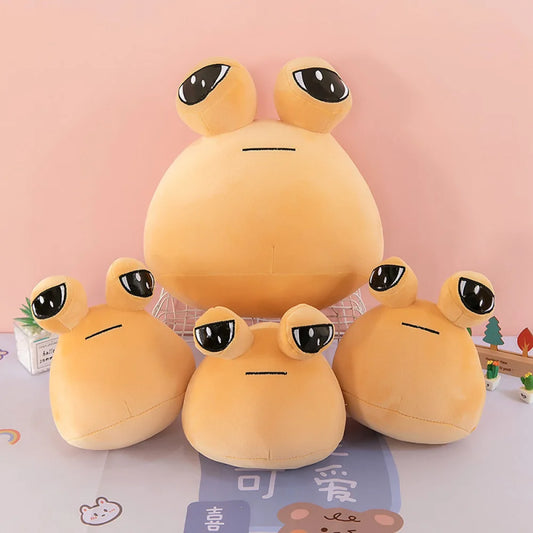Big-Eyed Alien Plush – Cute Troublemaker Ball Pillow Toy for Kids