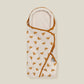Newborn Swaddle Wrap – Cotton, Breathable, Head Protection