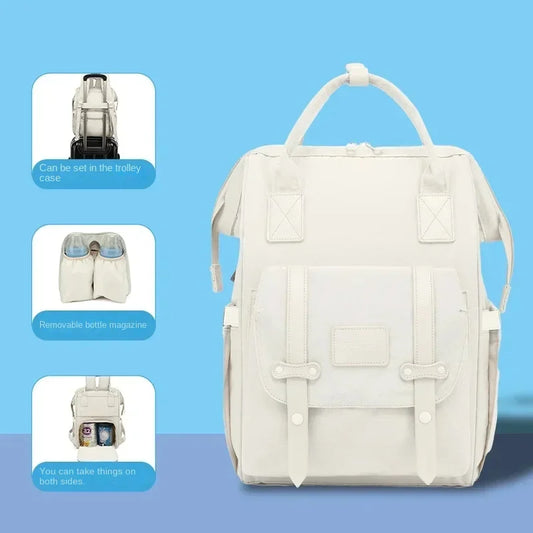 Waterproof Baby Nappy Bag – Mummy Backpack for Travel & Storage
