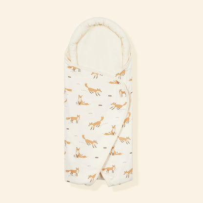 Newborn Swaddle Wrap – Cotton, Breathable, Head Protection