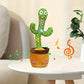Talking Dancing Cactus – Light-Up Mimicking & Singing Toy for Kids