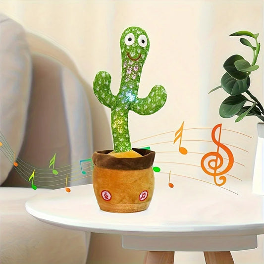 Talking Dancing Cactus – Light-Up Mimicking & Singing Toy for Kids