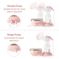 Double Electric Breast Pump – 4 Modes, 9 Levels, 4 Flange Sizes & 10 Storage Bags