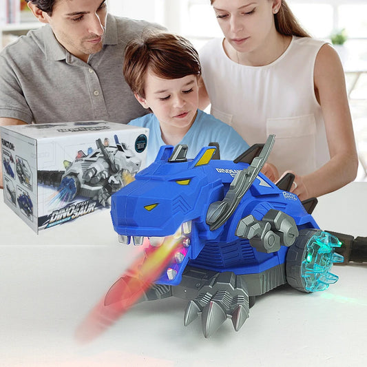 Electric Walking Dinosaur – Multifunctional Spray & Light-Up Pterosaur Toy