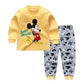 0-4Y Cotton Cartoon Pajama Set – Cozy 2-Piece Outfit