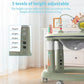 Baby Walker – 5 Adjustable Heights, 360° Swivel Seat & Detachable Toys