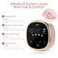 Double Electric Breast Pump – 4 Modes, 9 Levels, 4 Flange Sizes & 10 Storage Bags