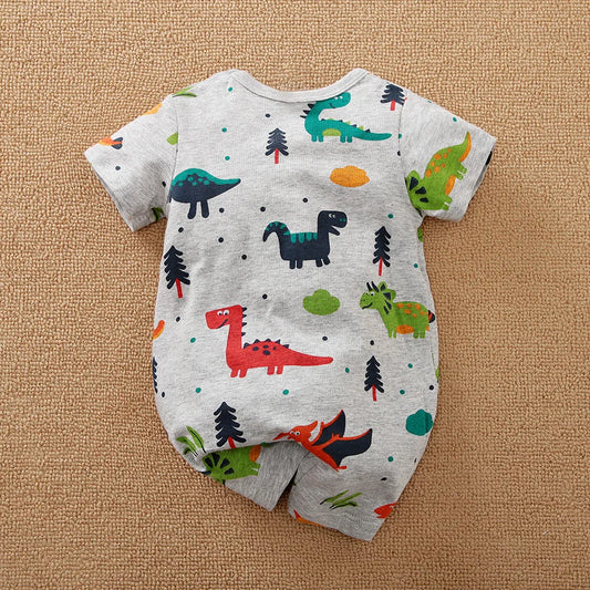 Designer Baby Onesie – 100% Cotton Long Sleeve with Black & White Cow Print