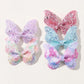 2-5Pcs Girls' Sequin Double Butterfly Hair Clips – Cute Bow Hairpins & Toddler Hair Accessories