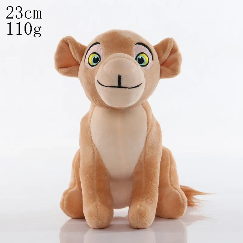 Lion Cub Plush – Soft Stuffed Cartoon Animal Toy for Kids