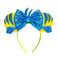 Sparkly Sequin Bow Ear Headband – Cute Cosplay & Party Hair Accessory