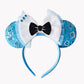 Sparkly Sequin Bow Ear Headband – Cute Cosplay & Party Hair Accessory
