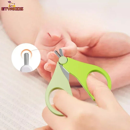 Safe Baby Nail Clippers – Mini Scissors for Newborn Nail Care