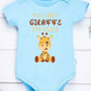 Cute Baby Jumpsuit – Cartoon Giraffe Print Summer Onesie for Boys & Girls