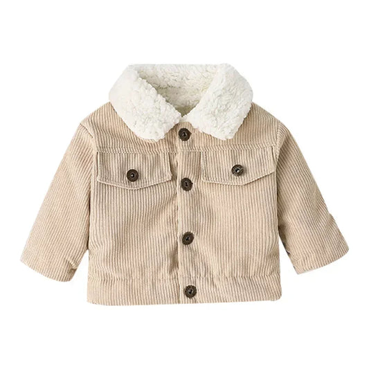 Winter Jacket for Baby Boys – Warm Cotton Coat for 0-3Y Toddler