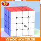 Magnetic Speed Cube Set – 4x4, Megaminx, & Pyramid Puzzle Toy