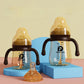 210/300ML Wide-Mouth Baby Bottle – BPA-Free with Handle for Newborns