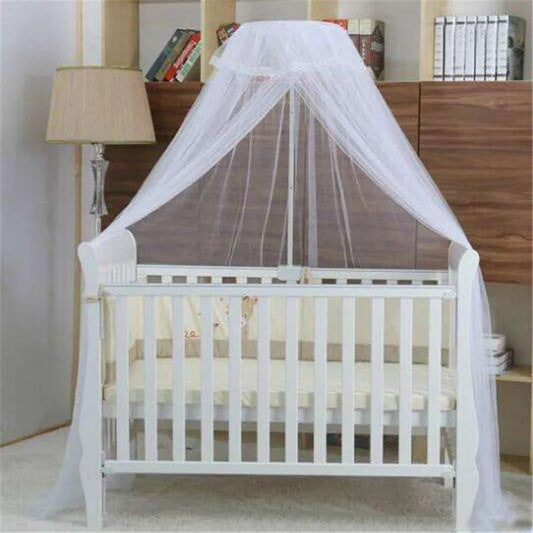 Portable Baby Mosquito Net Canopy – Summer Mesh Dome for Infant Bed
