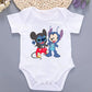 Kawaii Print Summer Baby Bodysuit – 100% Cotton One-Piece Jumpsuit