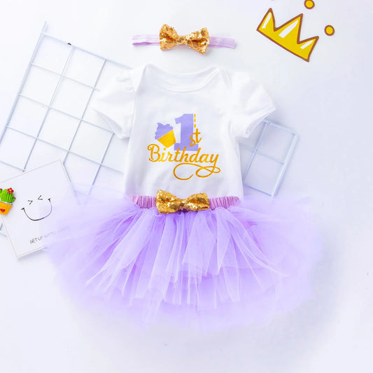 Baby Girl Summer Outfit – Short Sleeve Top & Skirt 2-Piece Set