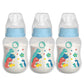 3PCS Baby Bottle Set – 150/240ML Wide-Mouth BPA-Free Newborn Milk Bottles