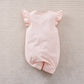 Summer Baby Girl Bodysuit – Cute Cartoon Swan Sleeveless Outfit
