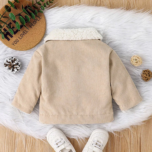 Warm Baby Jacket – Winter Cotton Coat for Toddlers (0-3Y)