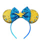Sparkly Sequin Bow Ear Headband – Cute Cosplay & Party Hair Accessory