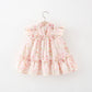 Baby Girl Summer Princess Dress – Floral Lace Outfit with Bag