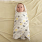 Newborn Swaddle Wrap – Cotton, Breathable, Head Protection