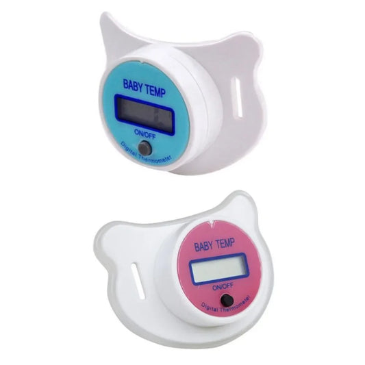 Digital Baby Pacifier Thermometer – LCD Display, Oral Temperature Monitor with Alarm