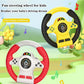Kids' Steering Wheel Toy – Montessori Electric Musical Light-Up Copilot Toy